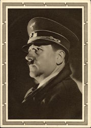 Hitler - 50th Birthday Portrait Nazi Germany Postcard Postcard