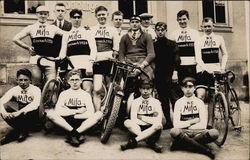 1928 "R.C. Mifa" - Bicycle Racing Team Eisenach, Germany Postcard Postcard