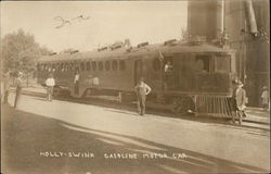 Holly-Swink Gasoline Motor Car Postcard