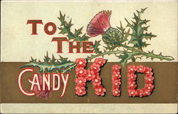 To the Candy Kid Postcard