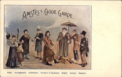 Amstel's Oude Garde Judaica Postcard Postcard