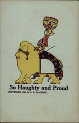 So Haughty and Proud Postcard Postcard