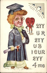 2YY UR 2YY UB I CUR 2YY 4 ME Postcard