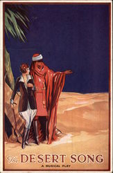 The Desert Song - A Musical Play Postcard