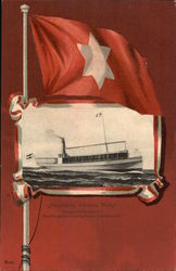 "Stephanie, Volosca, Siraly" - Cunard Line Steamer  Steamers Postcard Postcard