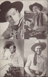 American Western Actors Arcade Card Arcade Card Arcade Card