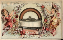 American Machine Co. Advertising Trade Card Trade Card Trade Card