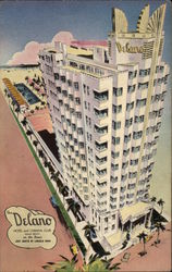 Delano Hotel and Cabana Club Postcard