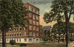 St. Luke's Methodist Hospital Postcard