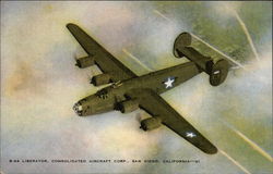 Liberator - Consolidated Aircraft Corporation Postcard