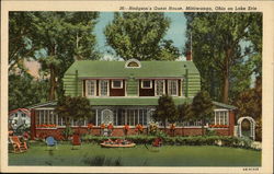 Hodgson's Guest House on Lake Erie Postcard