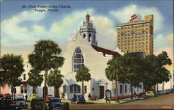 First Presbyterian Church Tampa, FL Postcard Postcard