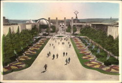 Court of Power -- New York World's Fair 1939 1939 NY World's Fair Postcard Postcard