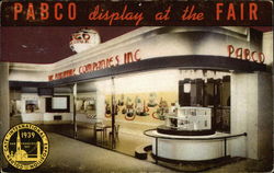 Pabco display at the Fair San Francisco, CA 1939 San Francisco Exposition Postcard Postcard