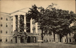 Dormitory, Soldiers' Home Chelsea, MA Postcard Postcard