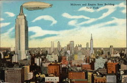 Midtown and Empire State Building Postcard