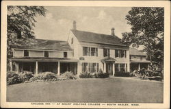 College Inn - at Mount Holyoke College Postcard