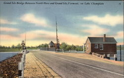 Grand Isle Bridge Postcard