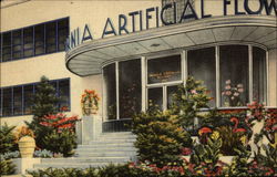 Main entrance of the Calart BUilding Providence, RI Postcard Postcard