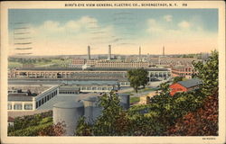 Bird's Eye View of General Electric Company Schenectady, NY Postcard Postcard