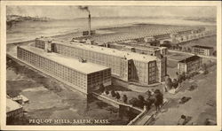 Pequot Mills Salem, MA Postcard Postcard