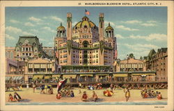 Marlborough-Blenheim Hotel Postcard