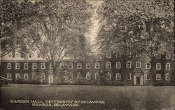 University of Delaware - Harder Hall Newark, DE Postcard Postcard