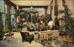 The South Portal Lounge, La Fonda Hotel Santa Fe, NM Postcard Postcard