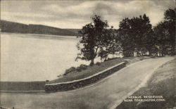 Nepaug Reservoir Torrington, CT Postcard Postcard