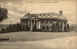 Rhode Island State College - The Union Kingston, RI Postcard Postcard