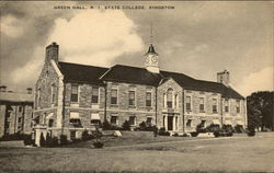 Green Hall at Rhode Island State College Postcard