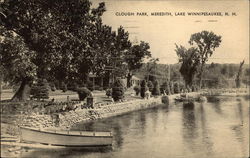 Clough Park - Lake Winipesaukee Postcard