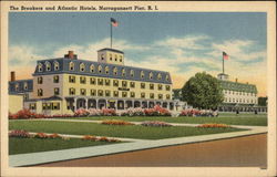 The Breakers and Atlantic Hotels Postcard