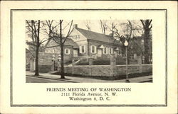 Friends Meeting of Washington District Of Columbia Washington DC Postcard Postcard