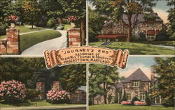 "Journey's End" - Residence of Mr. and Mrs. Thomas W. Pangborn Hagerstown, MD Postcard Postcard