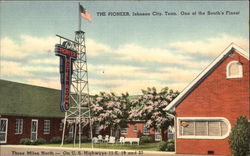 The Pioneer Tourist Court Johnson City, TN Postcard Postcard