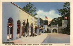 War Relic Museum at Point Park, Lookout Mountain Postcard