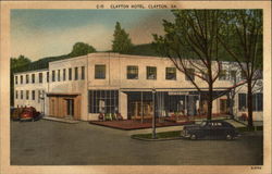 Clayton Hotel Postcard