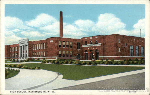 Street View of High School & Grounds Martinsburg, WV