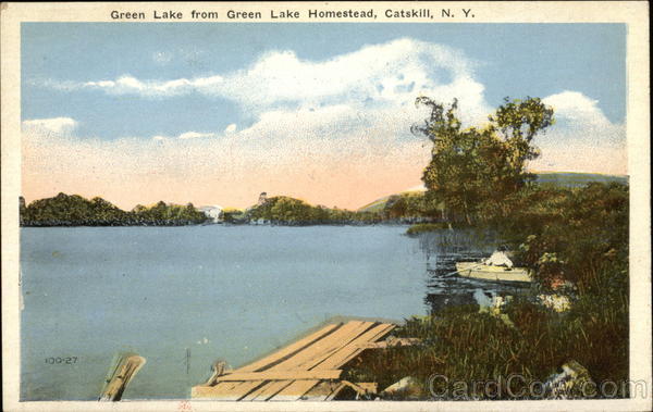 Green Lake from Green Lake Homestead Catskill, NY