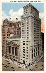 New York Stock Exchange Postcard