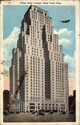 Hotel New Yorker Postcard Postcard