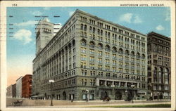 Auditorium Hotel Postcard