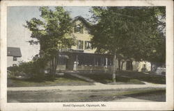 Hotel Ogunquit Maine Postcard Postcard