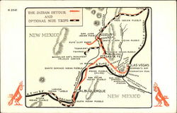 The Indian detour and optional side trips Postcard