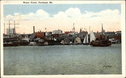 Water Front Postcard