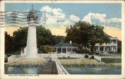 The Light House Biloxi, MS Postcard Postcard