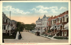 View of Hendrix Street in East New York Postcard