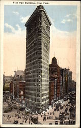 Flat Iron Building Postcard