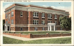 Hillsborough High School and Grounds Postcard